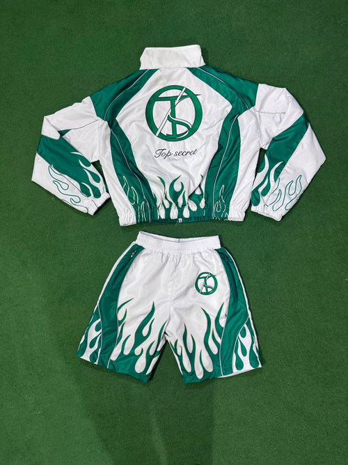 green flame set